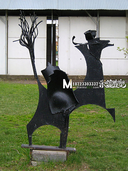 重慶鐵藝雕塑抽象人物雕塑