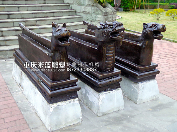 重慶雕塑景觀園林雕塑閘刀