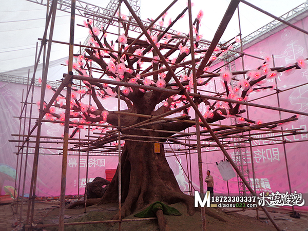 重慶水泥樹制作
