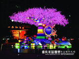 重慶雕塑商業街水泥GRC雕塑制作《樹》
