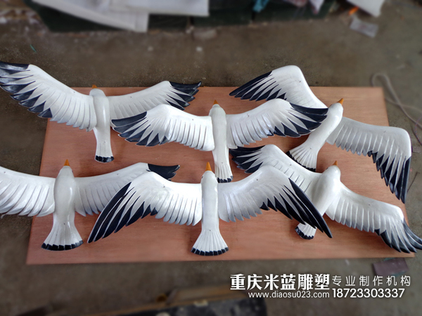 重慶泡沫雕塑裝飾掛飾掛件 海鳥海鷗